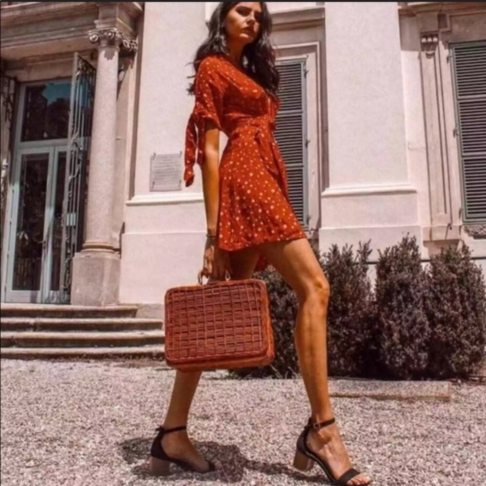 Faithfull the Brand Red Mini Dress